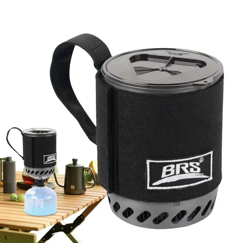 Jet Boil Camping Pot with Heat Exchanger 