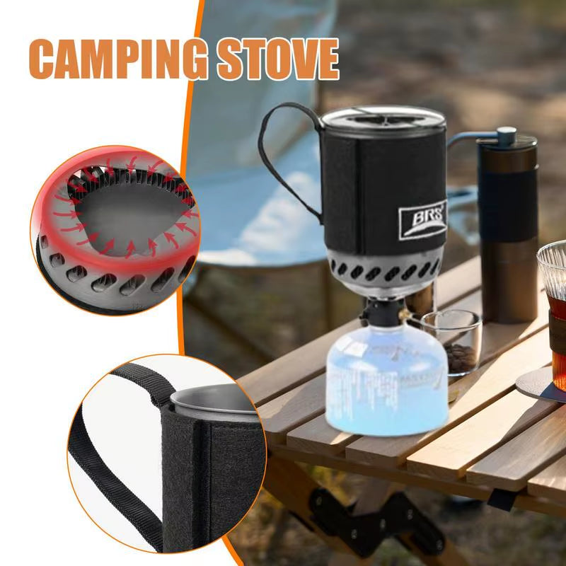 Jet Boil Camping Pot with Heat Exchanger 